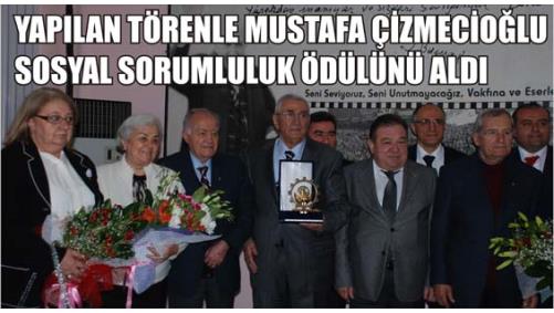 Sosyal Sorumluluk dl'n Mustafa izmeciolu ald